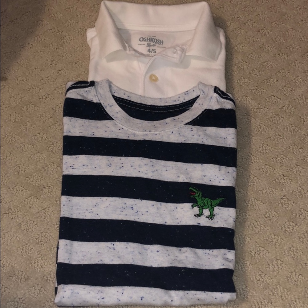 1 shirt 1 polo
